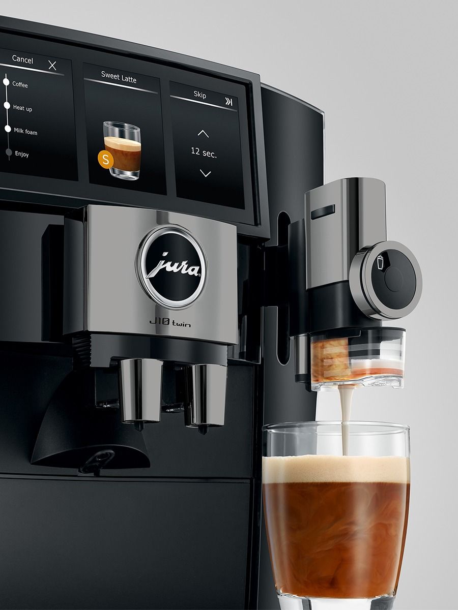 Jura J10 twin Diamond Black