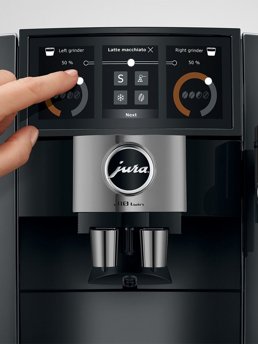 Jura J10 twin Diamond Black