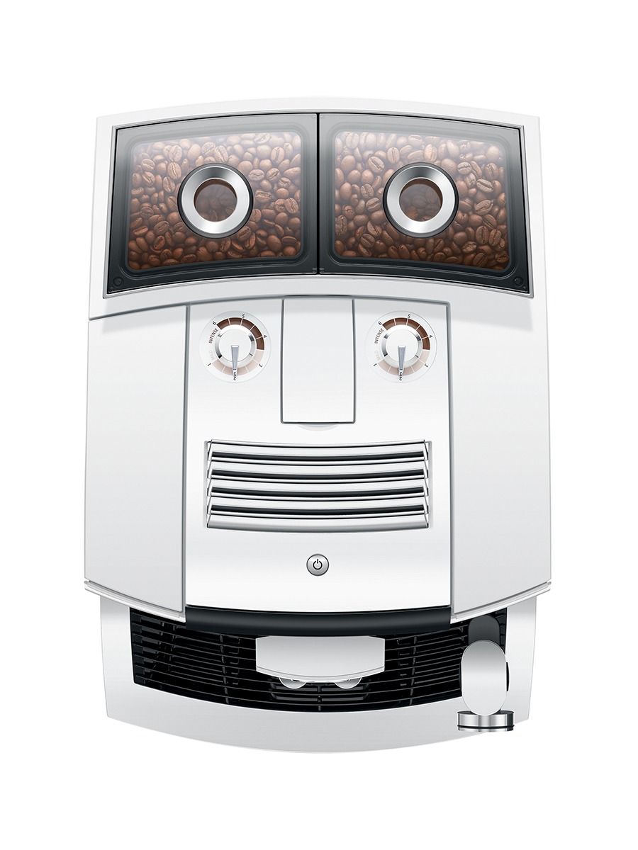 Jura J10 twin Diamond White
