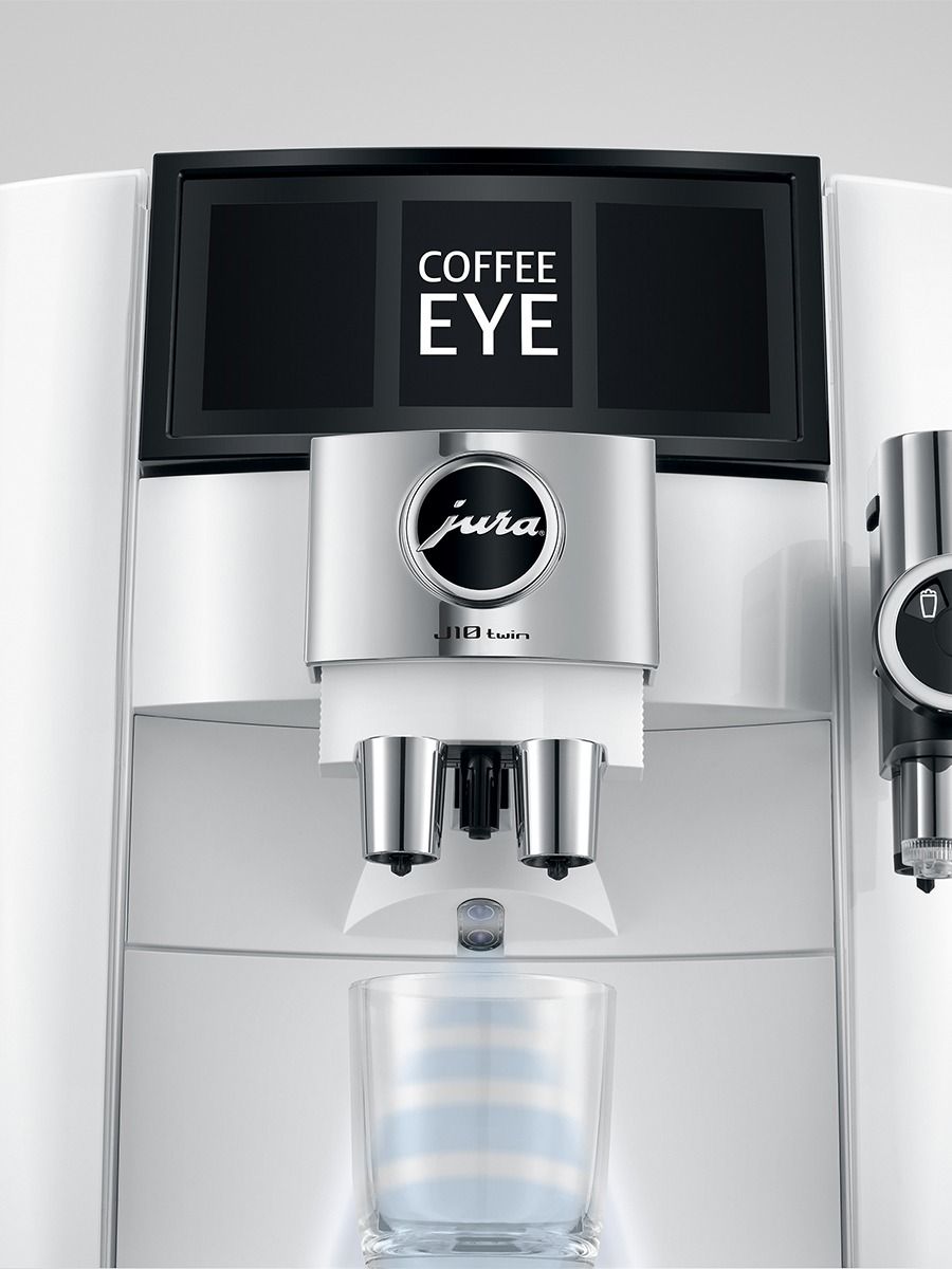 Jura J10 twin Diamond White