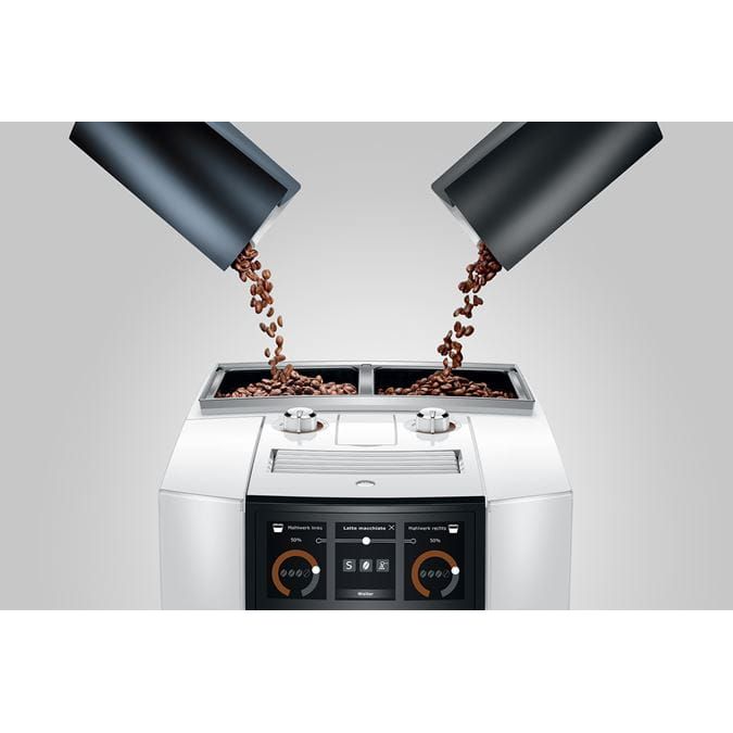 Jura J8 Twin Diamond White