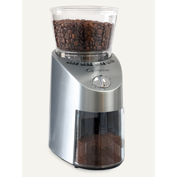 Capresso Infinity Conical Burr Grinder, Stainless Steel (1439998902314)