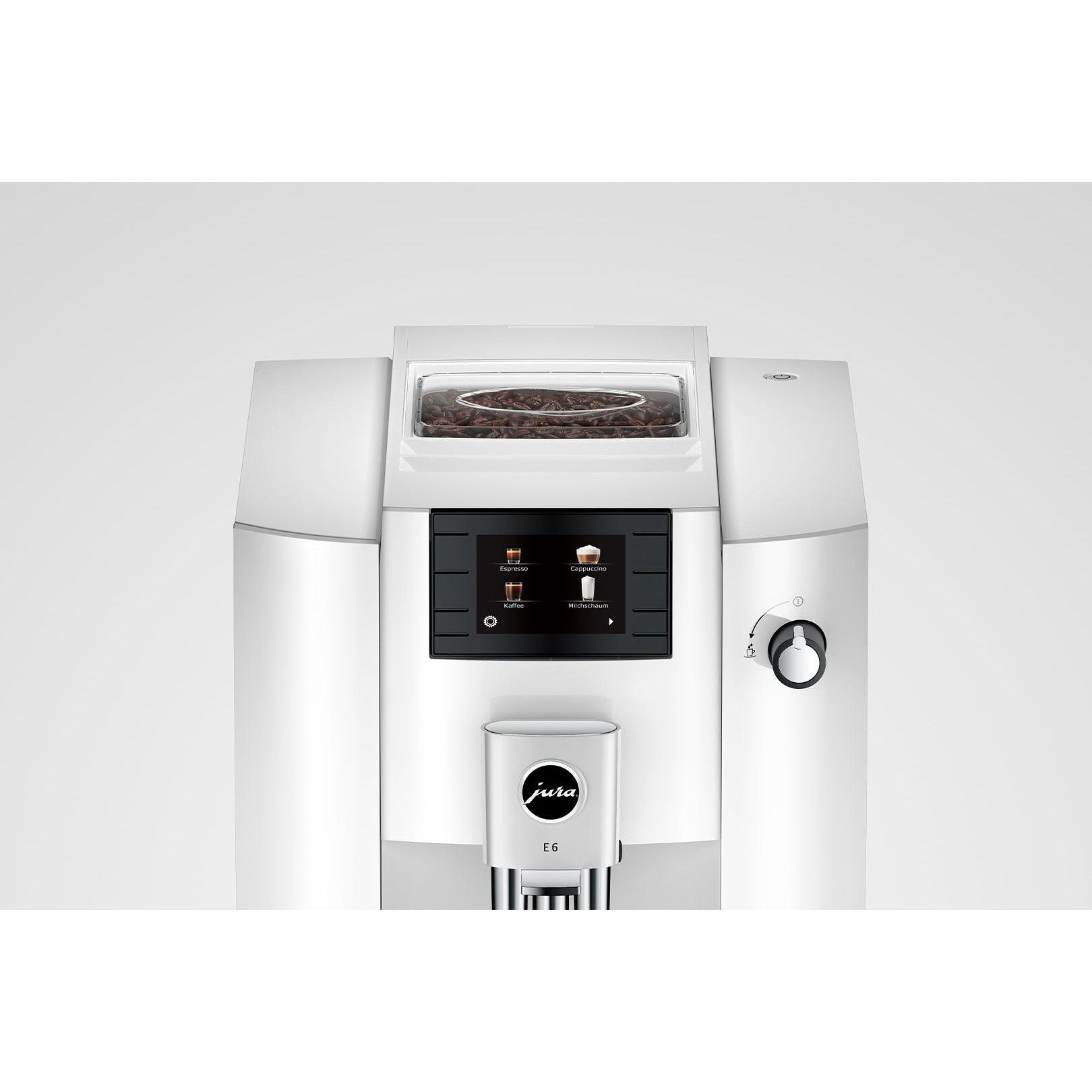 Jura E6 Piano White (6590574067754)