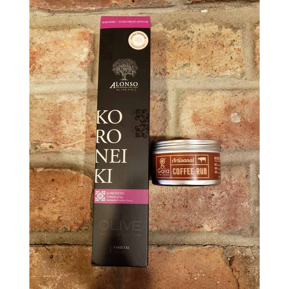 Gaia Artisanal Coffee Rub & Olive Oil Bundle (4600237391914)