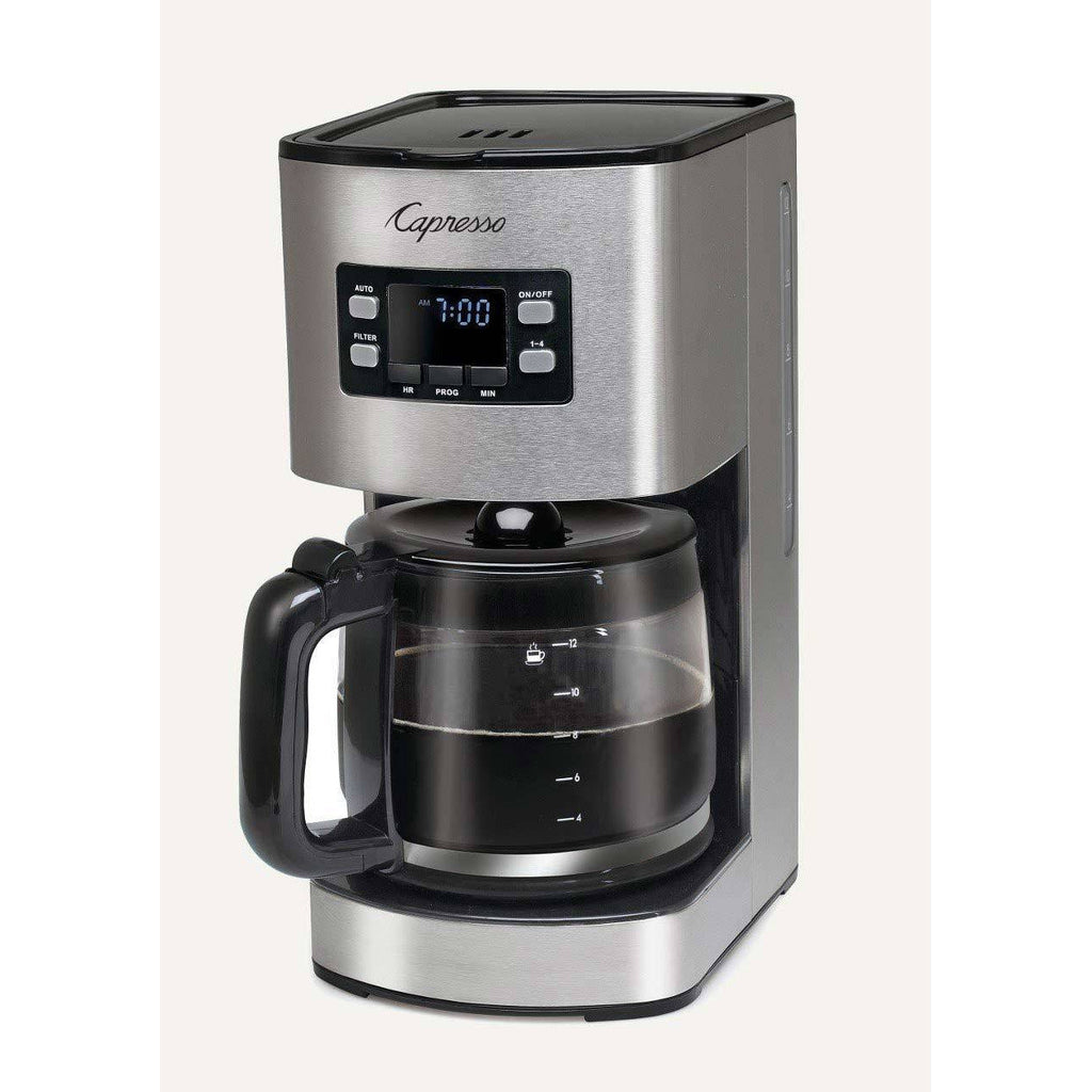 Capresso SG300 12-Cup Stainless Steel Coffee Maker (1439998443562)